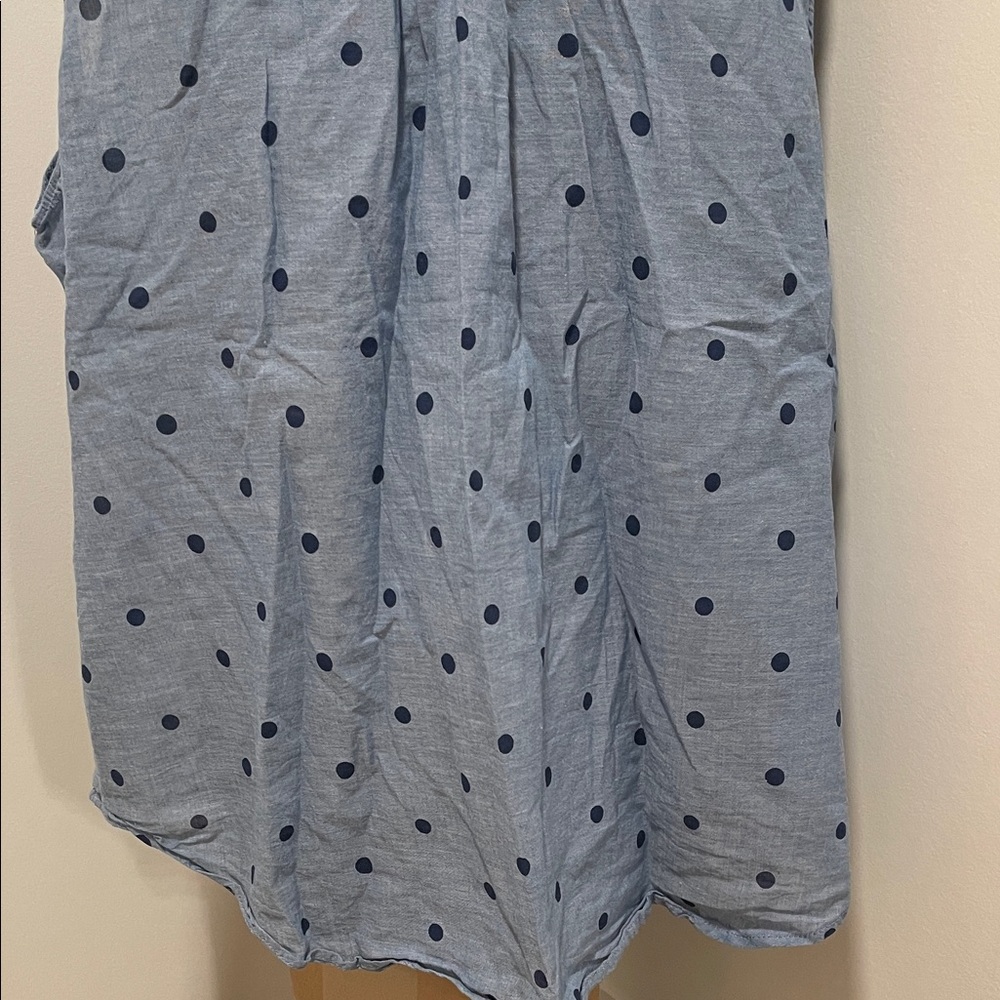St. John's Bay Light Blue Sleeveless Top - Picture 7 of 7